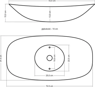 Rea Royal 60 62x34 (REAU0441) - Umywalki - miniaturka - grafika 3