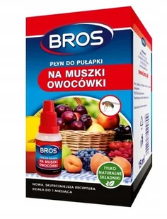 Bros PŁYN DO PUŁAPKI NA MUSZKI OWOCÓWKI 30ML 61198305 - Zwalczanie i odstraszanie szkodników - miniaturka - grafika 2
