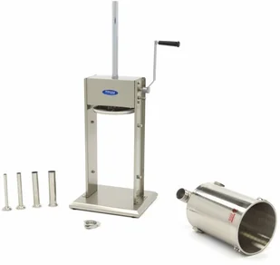 MAXIMA Nadziewarka do kiełbas Maxima 12L - Pionowy - Stal nierdzewna - 4 tuby napełniające MAXIMA 09300464 09300464 09300464 - Artykuły masarskie - miniaturka - grafika 2