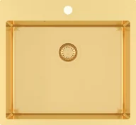 Zlewozmywaki - Aquasanita Aira AIR100N-G Gold Aira AIR100N-G Gold - miniaturka - grafika 1