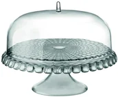 Tace i patery - Guzzini Tiffany Patera Z Pokrywką Szara Średnica 30,0 1994.01.92 - miniaturka - grafika 1