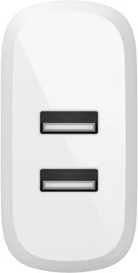 Belkin Podwójna ładowarka ścienna Boost Charge 12W x2 Biała WCB002vfWH - Kable komputerowe i do monitorów - miniaturka - grafika 2