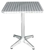 Stoły gastronomiczne - Bolero Stolik ze stali nierdzewnej | kwadratowy | różne wymiary U427 - miniaturka - grafika 1