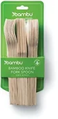 Sztućce dla dzieci - bambu Bambu 24-częściowy zestaw przyborów do weneckich wszystkich occasion, naturalny (importowany z Japonii) 061400 - miniaturka - grafika 1