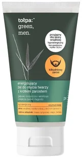 Tołpa GREEN MEN Energizujący żel do mycia twarzy z krótkim zarostem 150 ml - Żele pod prysznic dla mężczyzn - miniaturka - grafika 3