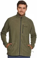 Kurtki i kamizelki sportowe męskie - Columbia Columbia Męska kurtka polarowa Fast Trek II zielony Stone Green XXL 1420421 - miniaturka - grafika 1