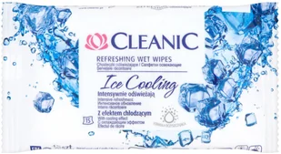 HARPER HYGIENICS Chusteczki odświeżające Cleanic Ice Cooling z efektem chłodzącym (15 sztuk) - Chusteczki do demakijażu - miniaturka - grafika 7