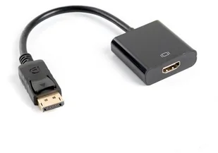 Lanberg Adapter Displayport M) > HDMI F) 10cm (AD-0009-BK) - Adaptery i przejściówki - miniaturka - grafika 8