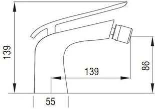 Blue Water Art Platino Emira EMI-BB.040C - Baterie bidetowe - miniaturka - grafika 8
