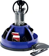 Przyborniki na biurko - Unbekannt PAVO kasetka na Premium Desk organizor biurka zestaw/pojemnik na długopisy o Rotation, niebieski/czarny 8016716 - miniaturka - grafika 1