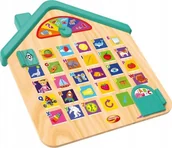 Zabawki interaktywne dla dzieci - Dumel Obrazkowe abecadło DD 76004 - miniaturka - grafika 1