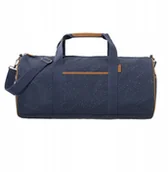 Akcesoria do wózków - Fresk Torba Weekender bag Złote kropki Indigo - miniaturka - grafika 1