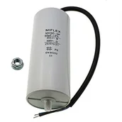 Akcesoria car audio - Miflex Kondensator rozruchowy kondensator silnika 60f 450 V 50 X 119 mm długości przewodu M8; MIFLEX; 60uf 312509 - miniaturka - grafika 1