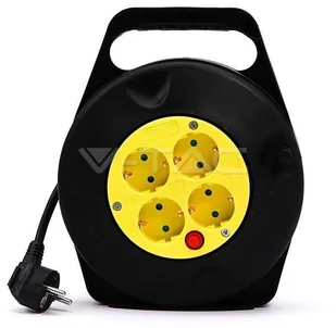 HBF v-tac na bębnie 10m V-TAC 3G 1.5mm2 X 10M) VT-6002 - Przedłużacze i rozgałęźniki - miniaturka - grafika 3