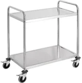 Wózki na żywność - Stalgast Wózek kelnerski 2-półkowy 661020 - miniaturka - grafika 1
