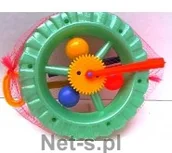 Pchacze - LAZUR-MIX Koło do pchania 0157 LAZUR - miniaturka - grafika 1