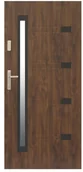Drzwi zewnętrzne - Drzwi zewnętrzne Zitron 90 prawe orzech D/T55/Z/N/90P - miniaturka - grafika 1