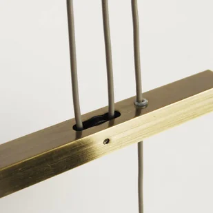 Näve Lampa wisząca Tilde tkanina, 4-pkt. brązowa/beżowa - Lampy sufitowe - miniaturka - grafika 3