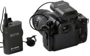 Boya Mikrofon bezprzewodowy BY-WM4 mikroport 2,4 GHz BYWM4 - Kamery cyfrowe - akcesoria - miniaturka - grafika 4