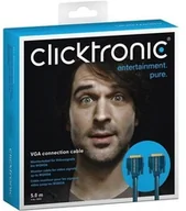 Kable komputerowe i do monitorów - Clicktronic 70353 VGA connection cable, 5 m 70353 - miniaturka - grafika 1