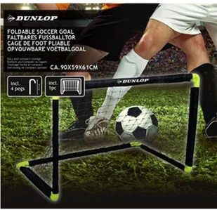 DUNLOP Bramka do piłki nożnej DUNLOP 133591 90 x 61 x 59 cm) Raty - Zabawki i gry sportowe - miniaturka - grafika 8