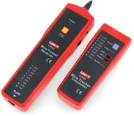 Inne urządzenia budowlane - UNI-T Detektor par przewodów UNIT UT682 z testerem RJ45 LEC-15215 - miniaturka - grafika 1