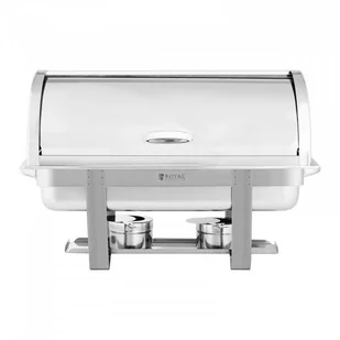 Royal Catering Podgrzewacz do potraw GN 1/1 8,5 l 2 pojemniki na paliwo wąska podstawa RCCD-RT1_9L - Inne urządzenia gastronomiczne - miniaturka - grafika 3