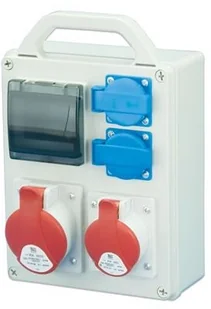 Rozdzielnica 4S 1x32A/5P 1x16A/5P 2x250V Pawbol - Bezpieczniki elektryczne - miniaturka - grafika 2