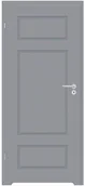 Drzwi wewnętrzne - Classen Skrzydło drzwiowe z podcięciem wentylacyjnym Grifo Szare 60 Lewe - miniaturka - grafika 1