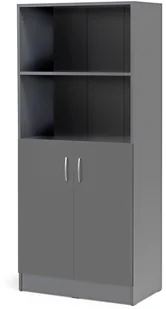 AJ Produkty Szafa biurowa FLEXUS z dwiema półkami, 1725x760x415 mm, szary - Szafy biurowe AJ Produkty Szafa biurowa FLEXUS z dwiema półkami, 1725x760x415 mm, szary - Szafy biurowe - miniaturka - grafika 1