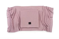 Koce i narzuty dla dzieci - Poofi Lekki kocyk bambusowy, vintage pink - miniaturka - grafika 1