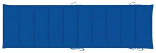 vidaXL Poduszka na leżak, kobaltowa, 186x58x4 cm 314168 - Poduszki ogrodowe - miniaturka - grafika 4