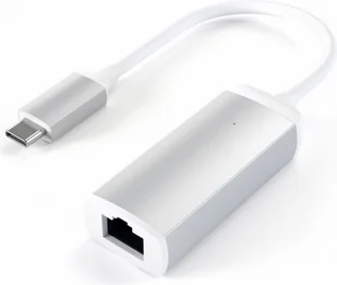Satechi SATECHI ALUMINUM ADAPTER | USB-C - ETHERNET | Silver ST-TCENS - Adaptery i przejściówki - miniaturka - grafika 2