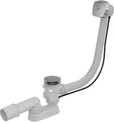 Korki do umywalek - Alca PLAST Alcaplast Syfon wannowy korek automatyczny metal długość 100 cm) A553KM1-100 ! - miniaturka - grafika 1