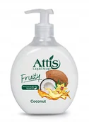 Mydła - Attis Fruity- Mydło W Płynie - Kokos - 500 Ml - miniaturka - grafika 1