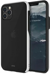 UNIQ Etui Uniq Vesto Hue iPhone 11 Pro Max, czarno-białe - Etui i futerały do telefonów - miniaturka - grafika 2