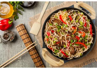 BESTRON Bestron Elektryczna patelnia wok, AEW100AS, czarna - Woki - miniaturka - grafika 5