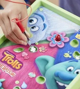 Hasbro Trolls Operacja Trole B9180 - Gry planszowe - miniaturka - grafika 3