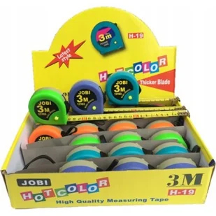 Jobi Miara 3 m - Poziomice, łaty, miary - miniaturka - grafika 3