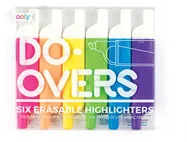 Przybory szkolne - Kolorowe Baloniki Wymazywalne flamastry neonowe dwustronne zakreślacze 6 sztuk KOLOROWE BALONIKI - miniaturka - grafika 1