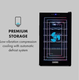 Klarstein HEA-Shiraz 24 slim - Chłodziarki do wina - miniaturka - grafika 7