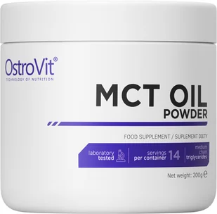 Ostrovit MCT Oil Powder 200 g - Spalacze tłuszczu - miniaturka - grafika 2