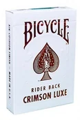 Gry karciane - Bicycle MetalLuxe Crimson - miniaturka - grafika 1