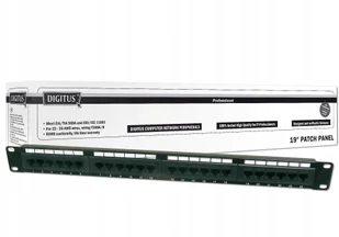 Digitus Professional Patchpanel 24 Porty CAT 6 Professional CAT 6 Klasse E Patch Panel 1 U - Panele krosownicze - miniaturka - grafika 3