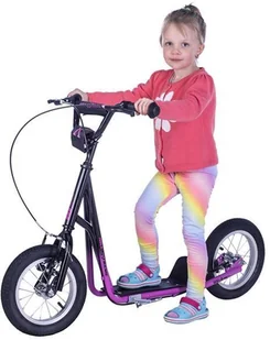 Nils Extreme WH117BN PURPLE 12" HULAJNOGA Z POMP. KOŁAMI - Hulajnogi - miniaturka - grafika 11