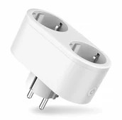 Systemy inteligentnych domów - POLUX Gniazdo podwójne Wi-Fi SMART TUYA 315922 POLUX/SANICO - miniaturka - grafika 1