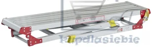 G21 Składana platforma robocza Work Station 0,73 x 1,58 m - Drabiny - miniaturka - grafika 4