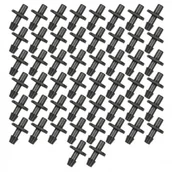 Inne akcesoria do nawadniania - BRADAS 50x Wkłuwka do emiterów i kroplowników patykowych wyjście 4mm nawadnianie DSK-5131L4-50 - miniaturka - grafika 1