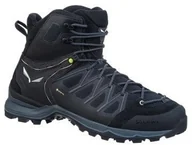Buty trekkingowe męskie - Salewa Buty męskie MS MTN TRAINER LITE MID GTX kolor czarny - miniaturka - grafika 1