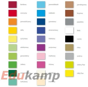 KRESKA Karton A4-20 zielony (ciemny) 00066KRS - Szkolne artykuły papiernicze - miniaturka - grafika 2